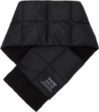 TAION Black Basic Down Scarf