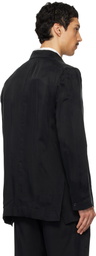 POST ARCHIVE FACTION (PAF) Black Drifter Double Blazer