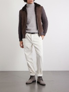 Brunello Cucinelli - Alpaca-Blend Rollneck Sweater - Neutrals