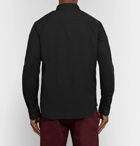Club Monaco - Slim-Fit Herringbone Cotton Shirt - Black