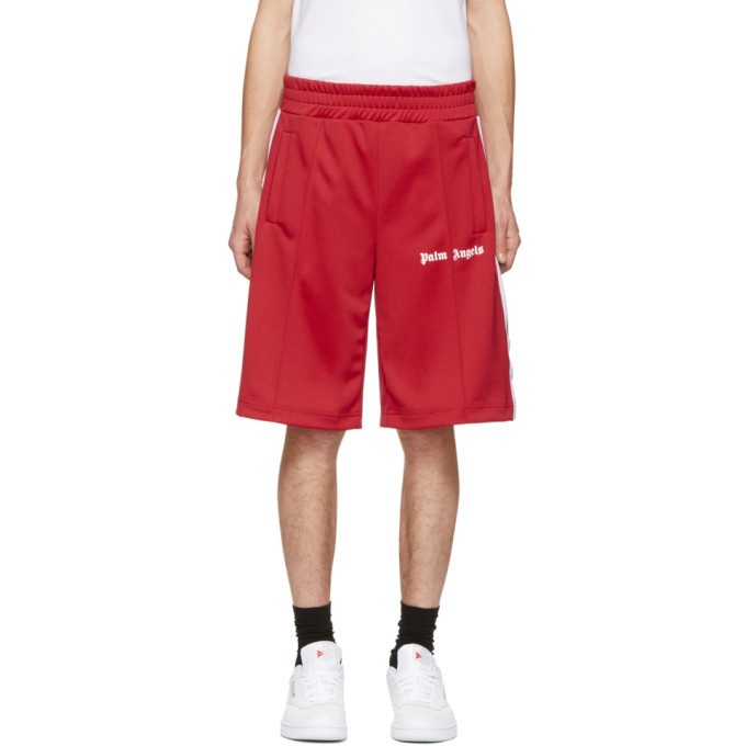 Photo: Palm Angels Red Track Shorts