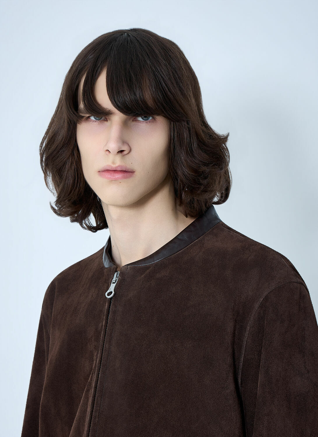 Our Legacy Drift Zip-Dastening Suede Jacket
