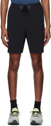 On Black Hybrid Shorts