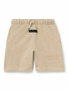 Fear of God Essentials Kids - Cotton-Blend Jersey Shorts - Neutrals