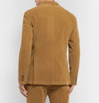 Boglioli - Tan K-Jacket Slim-Fit Unstructured Stretch-Cotton Corduroy Suit Jacket - Tan