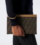 Fendi Medium FF Zucca canvas pouch
