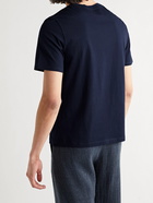 NINETY PERCENT - Organic Cotton-Jersey T-Shirt - Blue