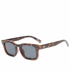 Le Specs Iceberg Sunglasses in Tokyo Tort/Smoke Mono 