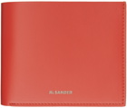 Jil Sander Orange Pocket Wallet