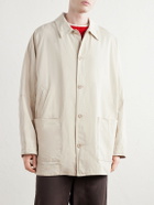 Casey Casey - Weiping Crinkled-Cotton jacket - Neutrals