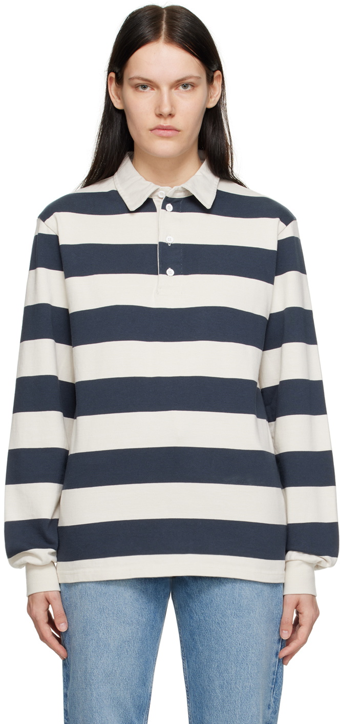Palmes Navy & White Colt Polo