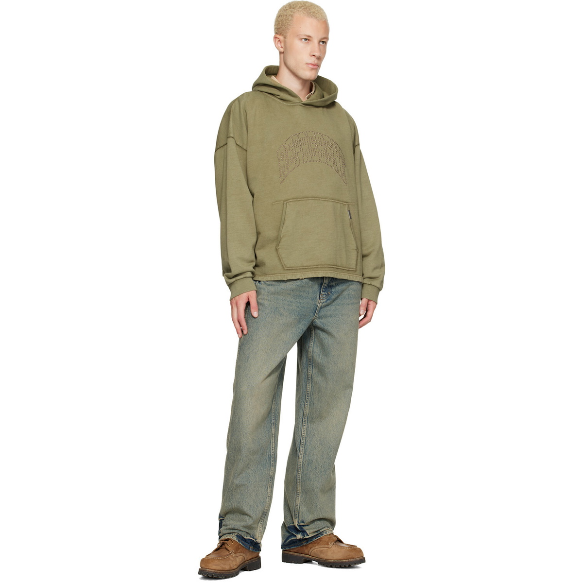 Represent Blue R3 Baggy Jeans