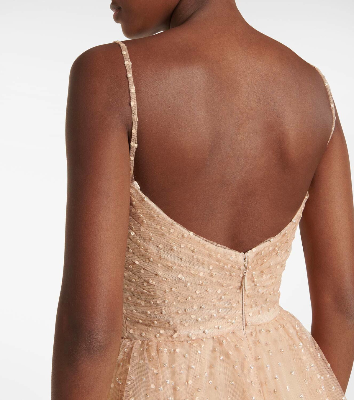 white christmas dresses Long Ruffle Mulberry Prom Dress with Sheer Lace Bodice Black / Small main image 1