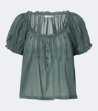 Dôen Frederica cotton voile top