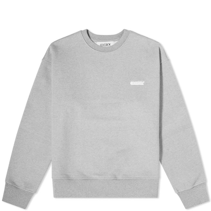 Photo: XOXOGOODBOY White Logo Crew Sweat