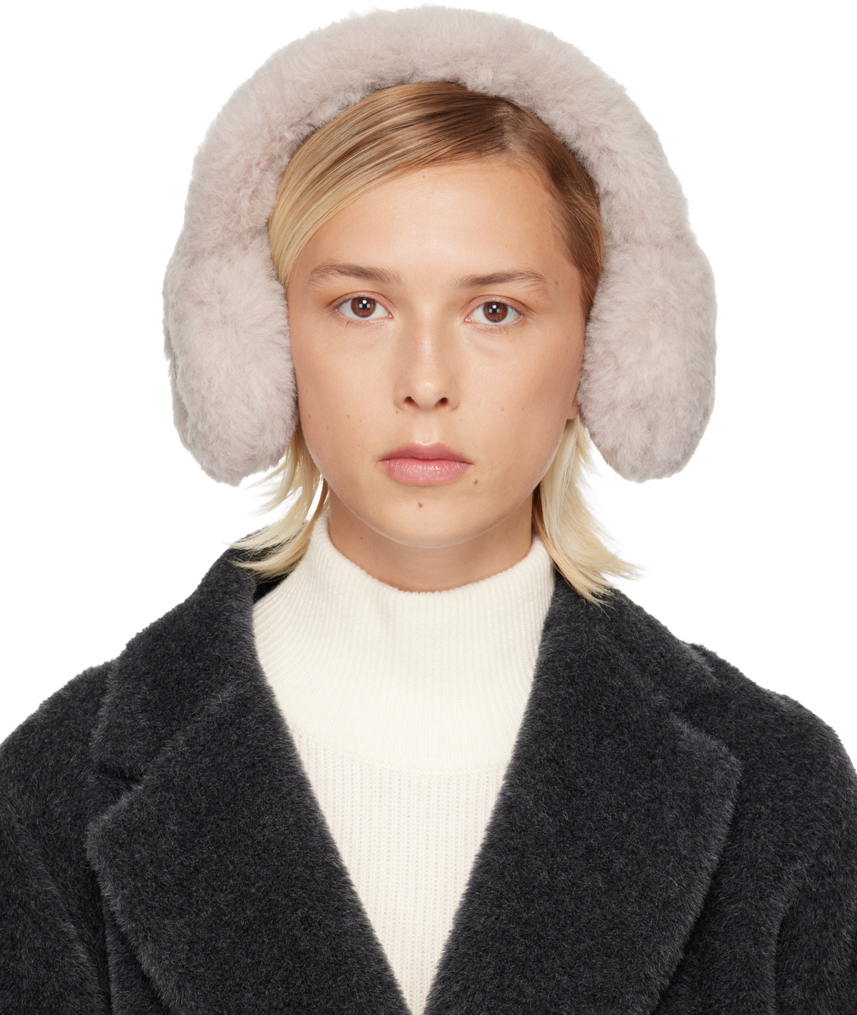 Max Mara Beige Muffy1 Ear Muffs