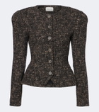 Magda Butrym Wool and cashmere-blend bouclé jacket