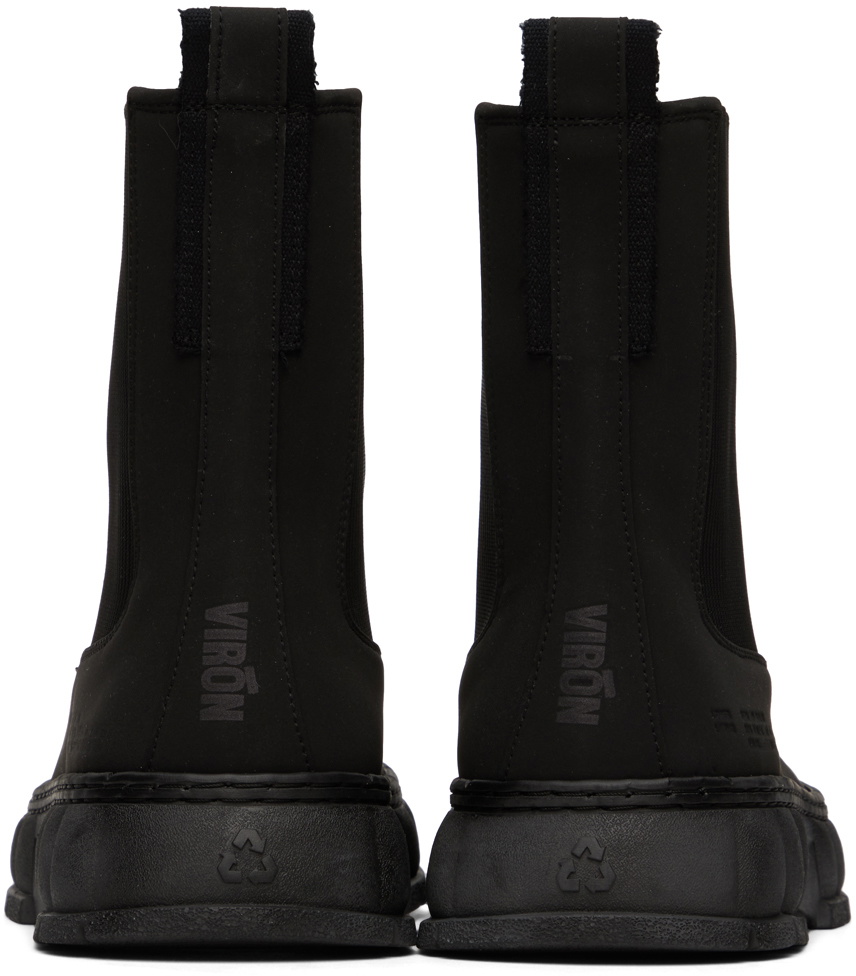 Viron/ヴィロン ＣＨＥＬＳＥＡ　ＢＯＯＴ　1997 Black Apple Virón Black Apple Leather 1997 Chelsea Boots Viron