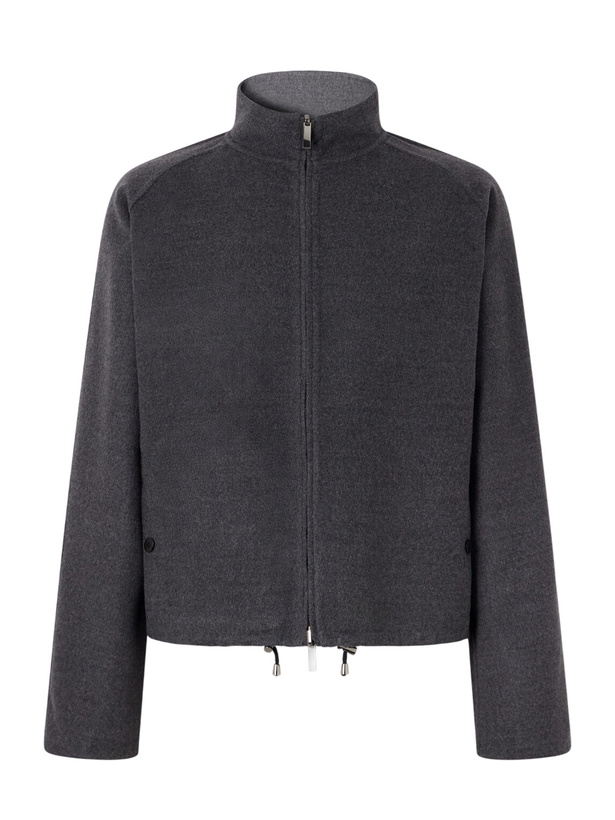 Photo: Stòffa - Reversible Wool-Fleece Jacket - Gray