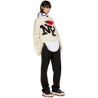 Raf Simons Off-White Oversized I Love NY Sweater