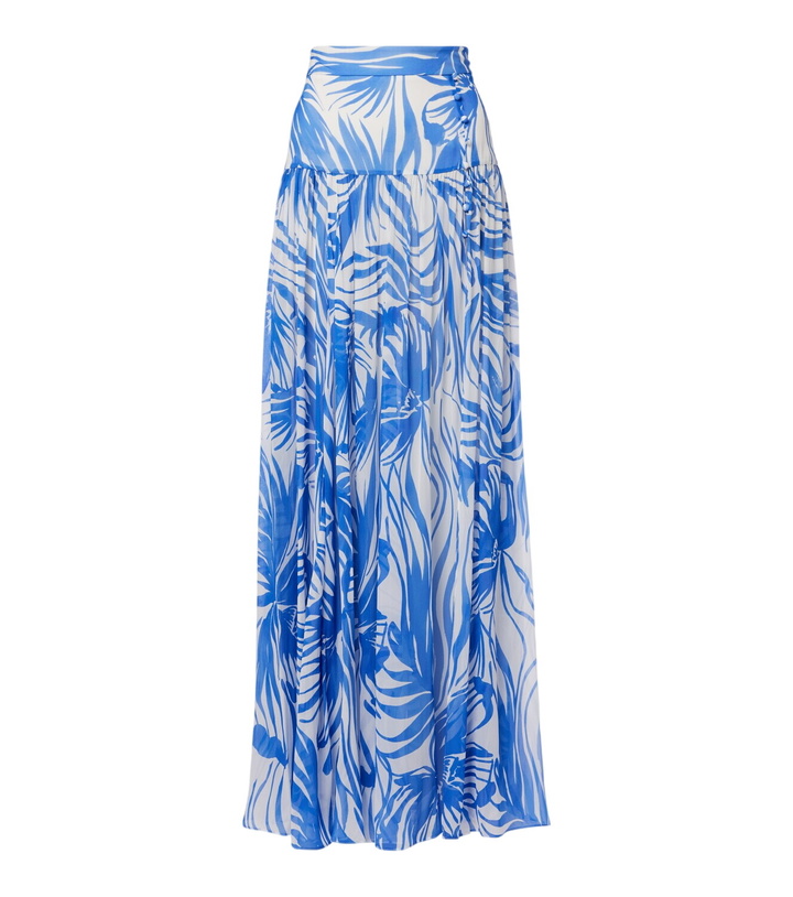 Photo: Alexandra Miro Jaimee high-rise printed maxi skirt