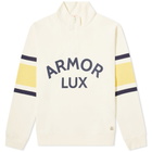 Armor-Lux Half Zip Logo Sweat