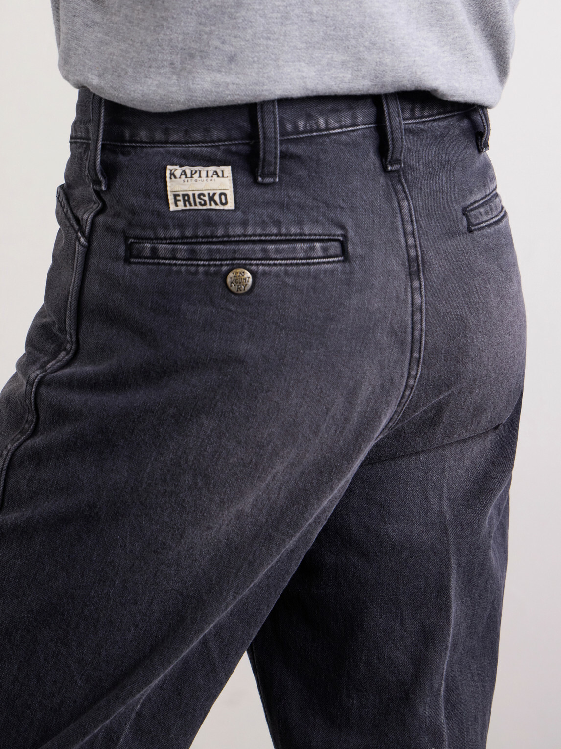 KAPITAL - 14oz Denim Straight-Leg Jeans - Blue