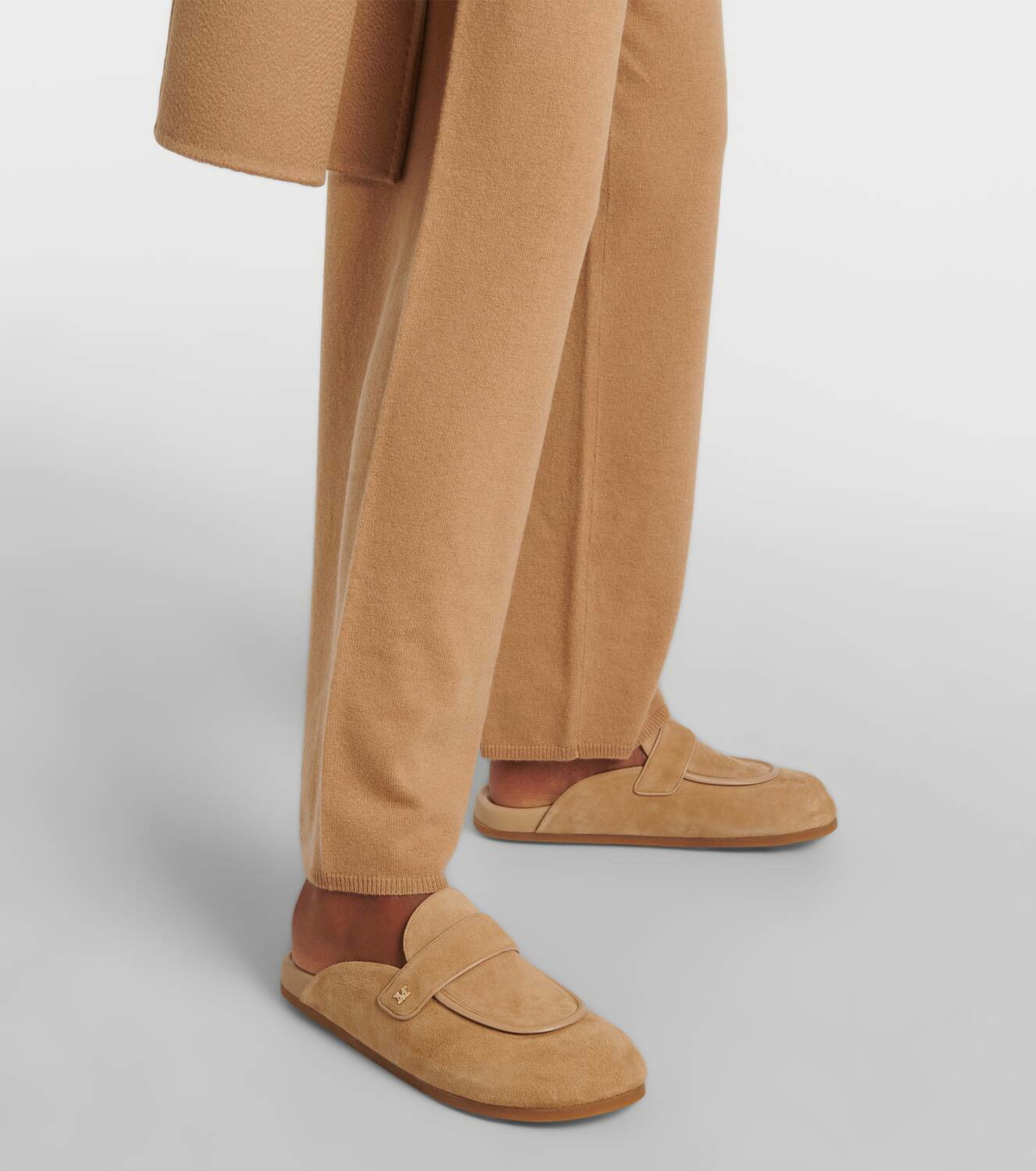 【Max Mara】 Manlyスエードミュール Max Mara Manly suede mules Max Mara