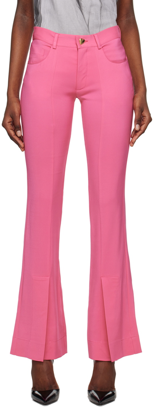 Marco Rambaldi Pink Vented Trousers