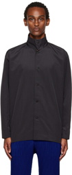 Homme Plissé Issey Miyake Black Packable Shirt