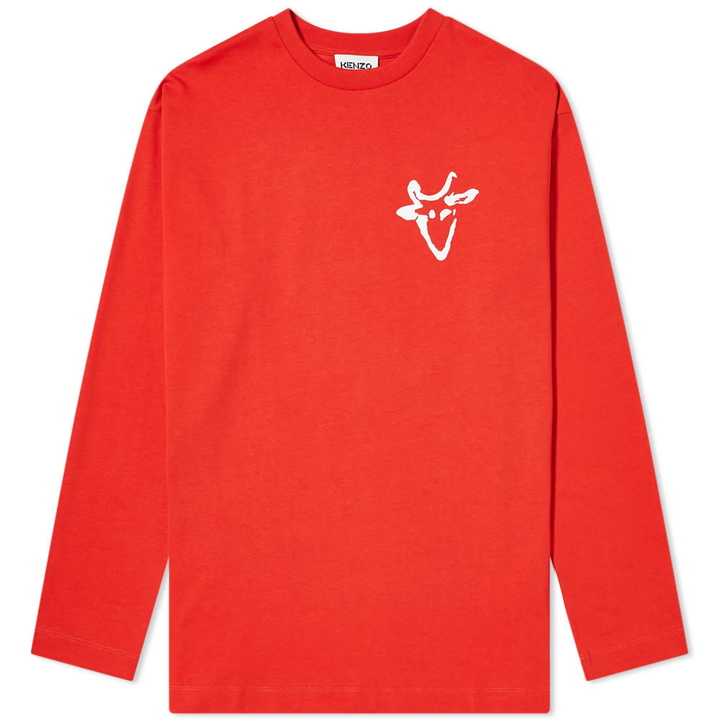 Photo: Kenzo Long Sleeve CNY Oversized Tee