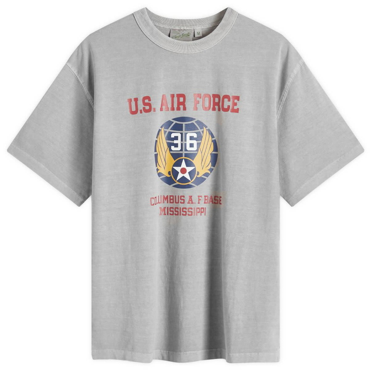 Photo: Uniform Bridge Men's A.F. 36 T-Shirt in Pigment Grey