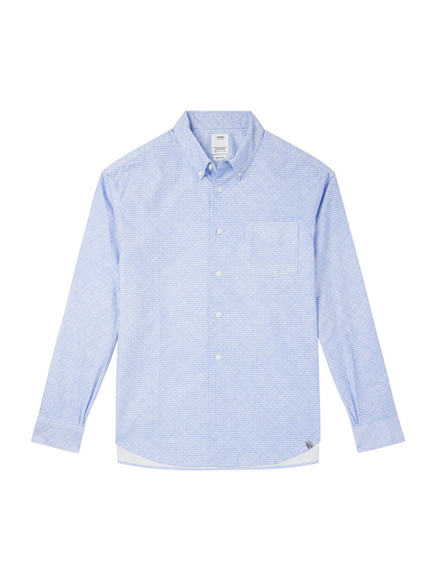 Photo: Visvim - Beiler Checked Cotton Oxford Shirt - Blue