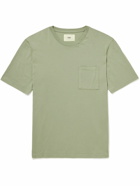 Folk - Assembly Logo-Appliquéd Cotton-Jersey T-Shirt - Green