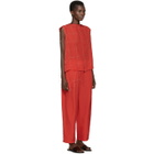 Damir Doma Red Net Tetrix Blouse