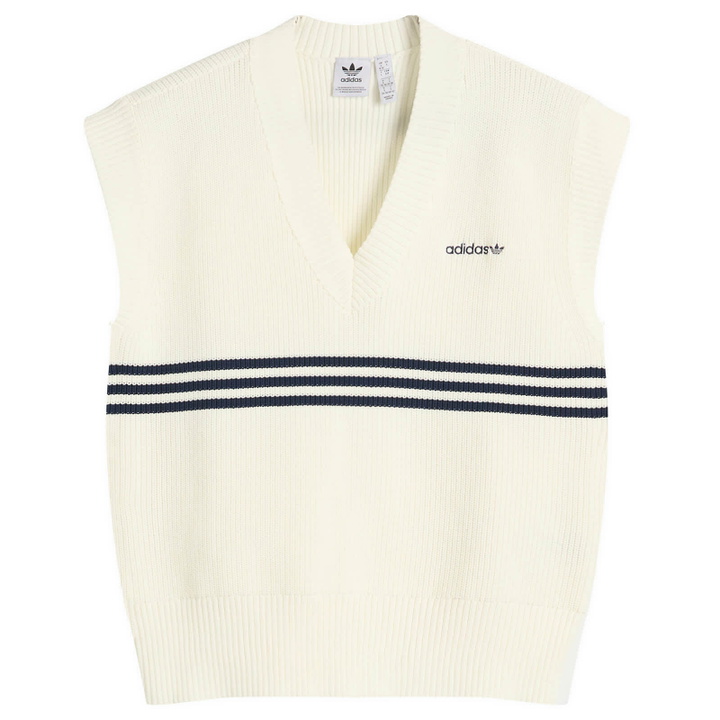 Photo: Adidas Women's Knitted Vest in Off White
