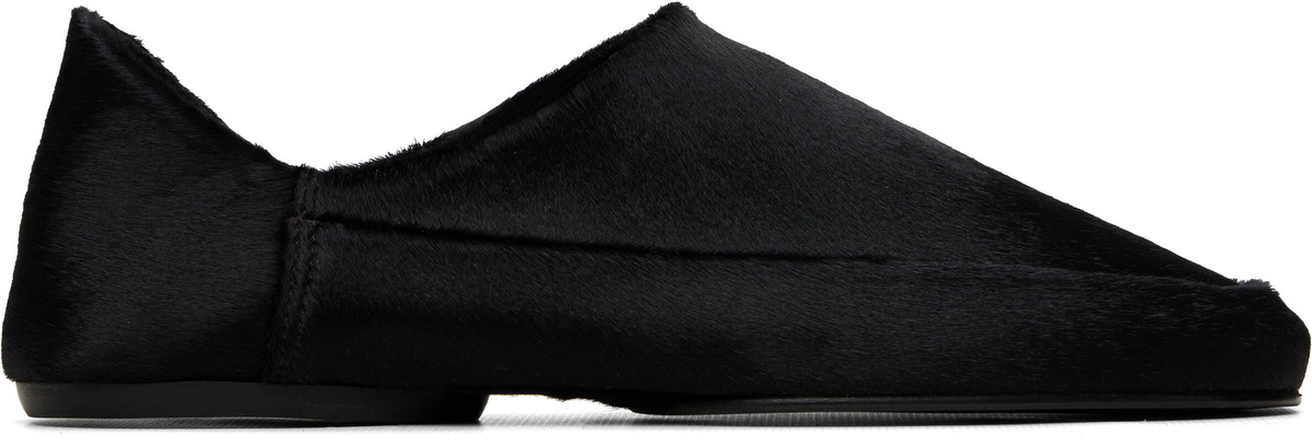 JUDE Black Floor Slippers