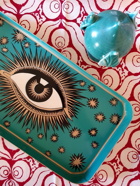 LES OTTOMANS Eye Hand-painted Iron Tray