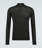 Loro Piana - Ml long-sleeved wool polo shirt