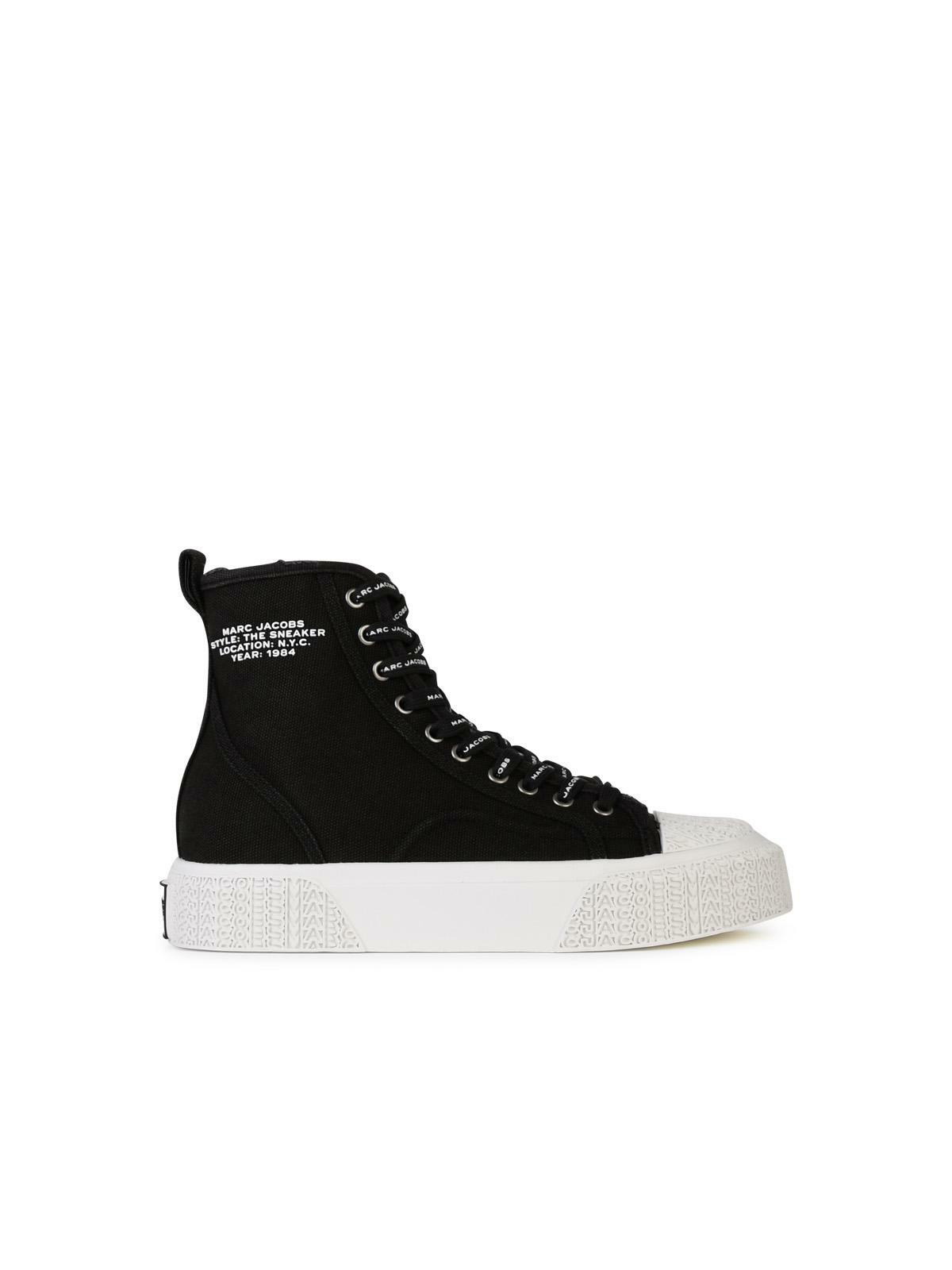 人気 MARC JACOBS ブラック The High Top Sneaker スニーカー Marc Jacobs Women's' The High Top Platform Sneakers in Black
