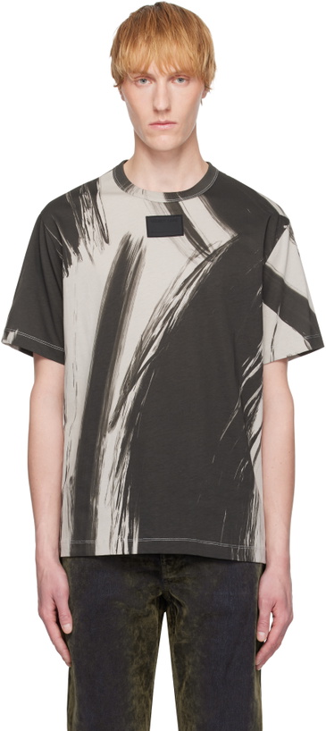 Photo: Helmut Lang Gray Feather T-shirt