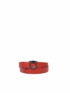 Ferragamo Gancini Belt In Calfskin
