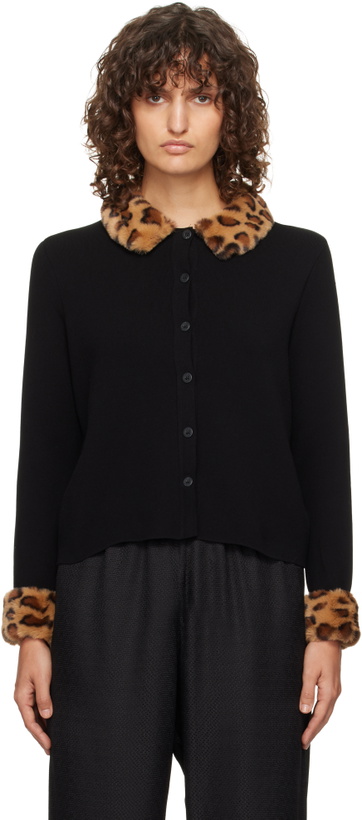 Photo: Sleeper Black Carmela Knitted Cardigan