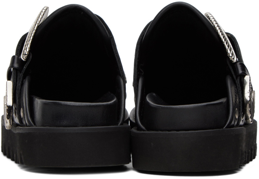 Toga Pulla Black Sabot Loafers Toga Pulla