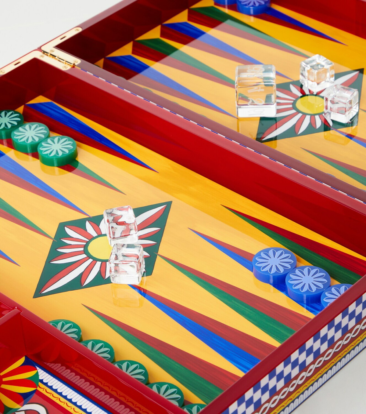 Dolce&Gabbana Casa Carretto backgammon set