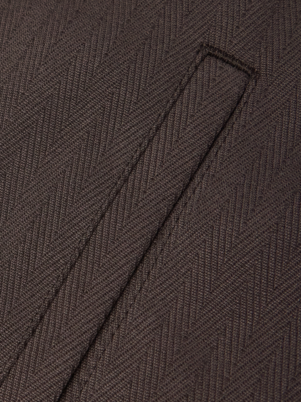 Loro Piana - Evandro Herringbone Linen Overshirt - Brown