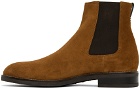 Paul Smith Brown Canon Chelsea Boots