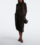 Vince Draped jersey top