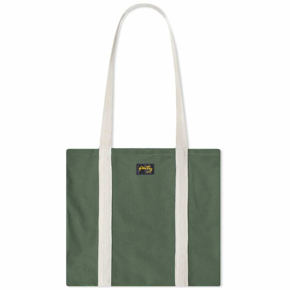 Stan Ray Men's Tote Bag in Olive Sateen Stan Ray
