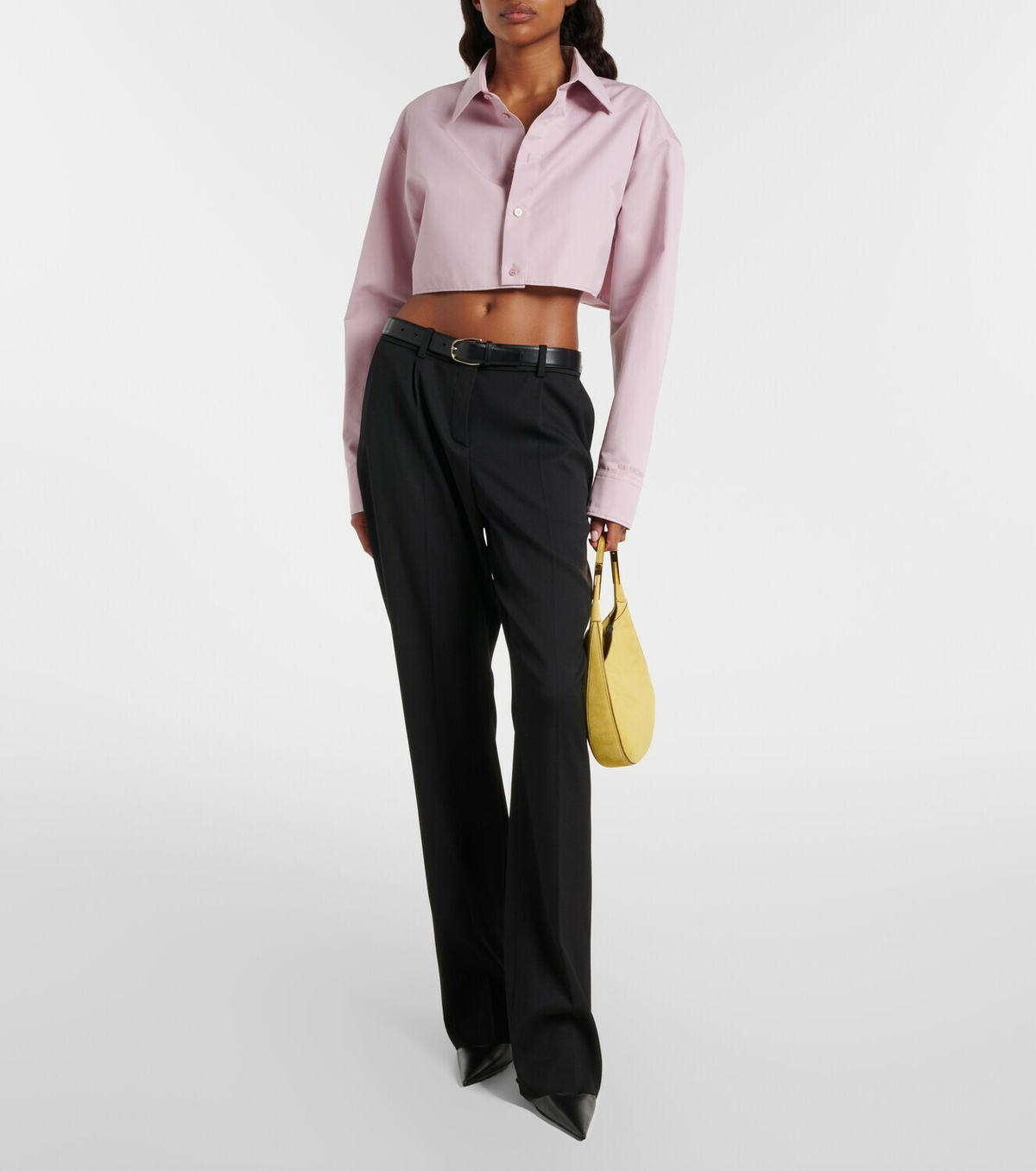 Savette Florence Small suede shoulder bag